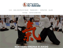 Tablet Screenshot of novakiaikido.org